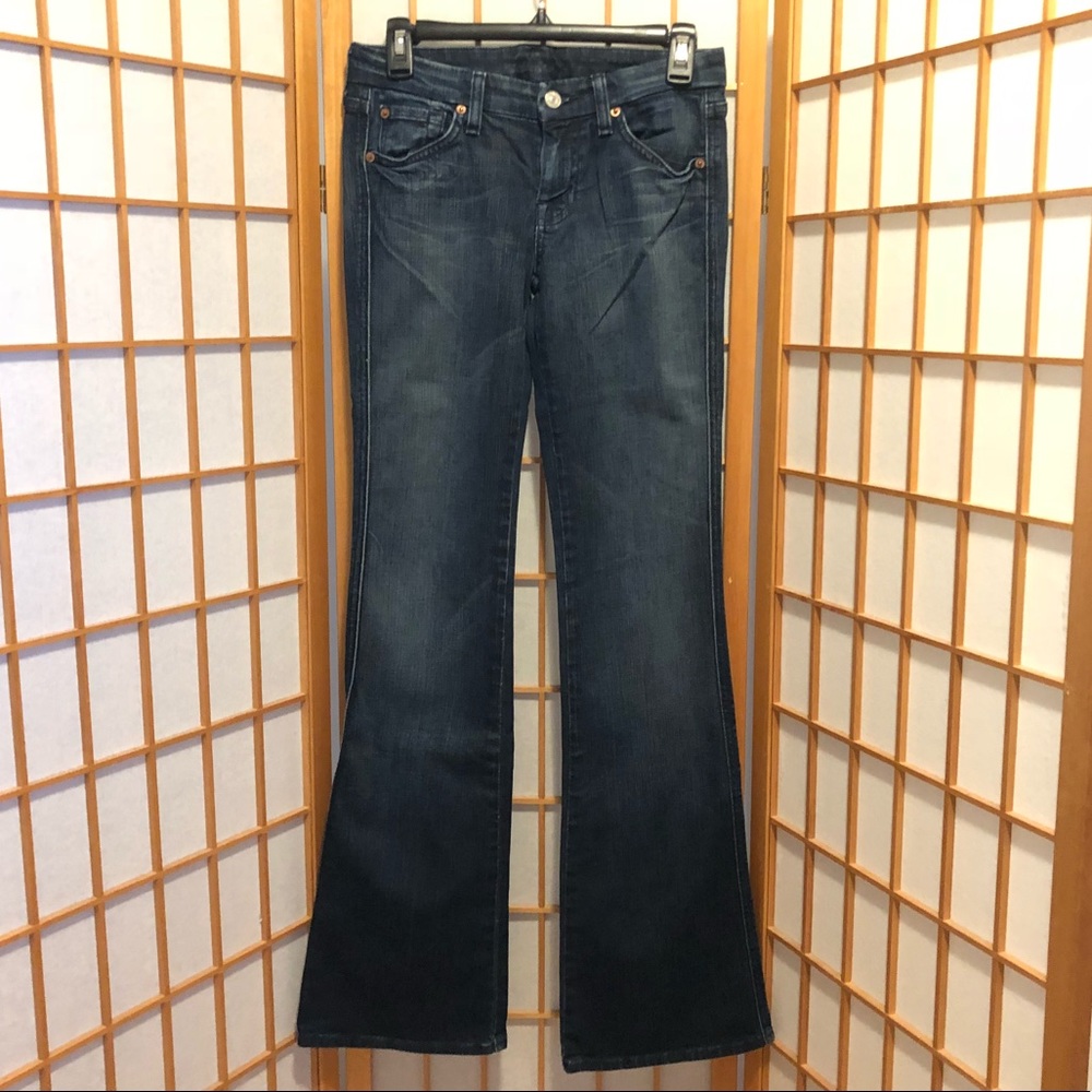 7 For All Mankind “A Pocket” Boot Cut Jeans